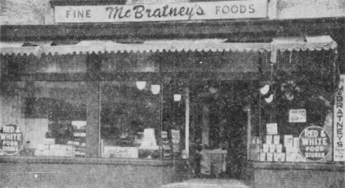 1950 McBratneys Fine Foods photo